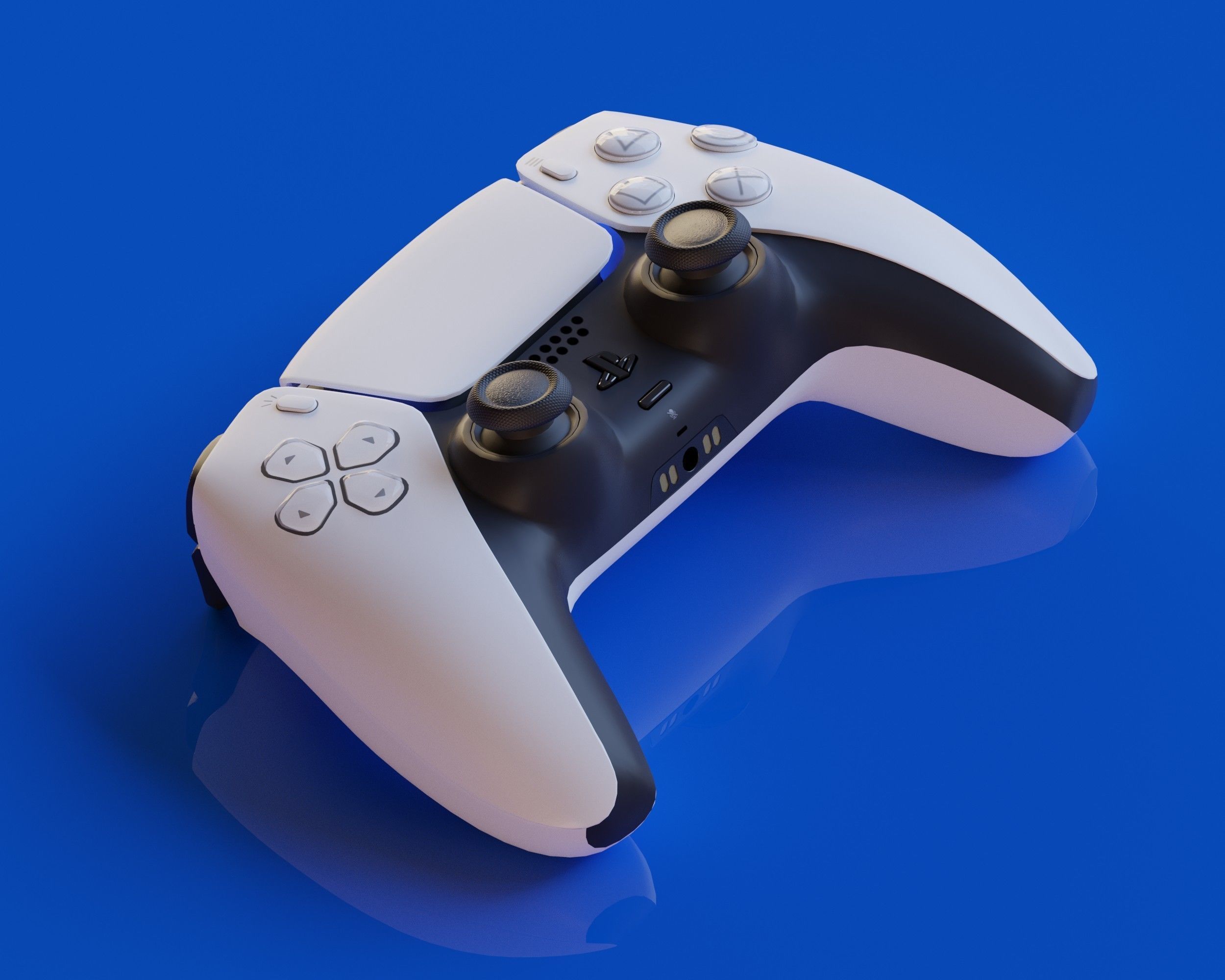 Sony PlayStation 5 3D model_5