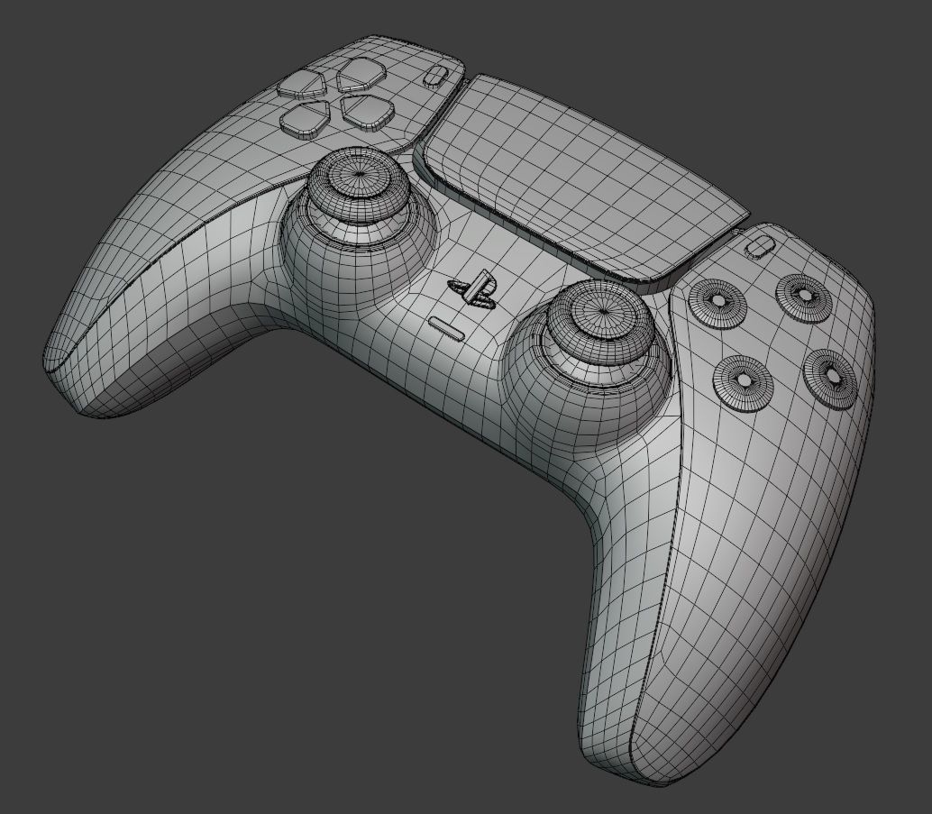 Sony PlayStation 5 3D model_12