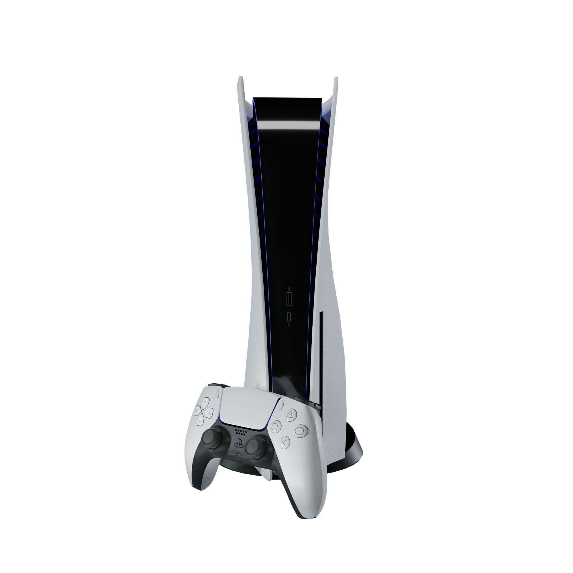 Sony PlayStation 5 3D model_20