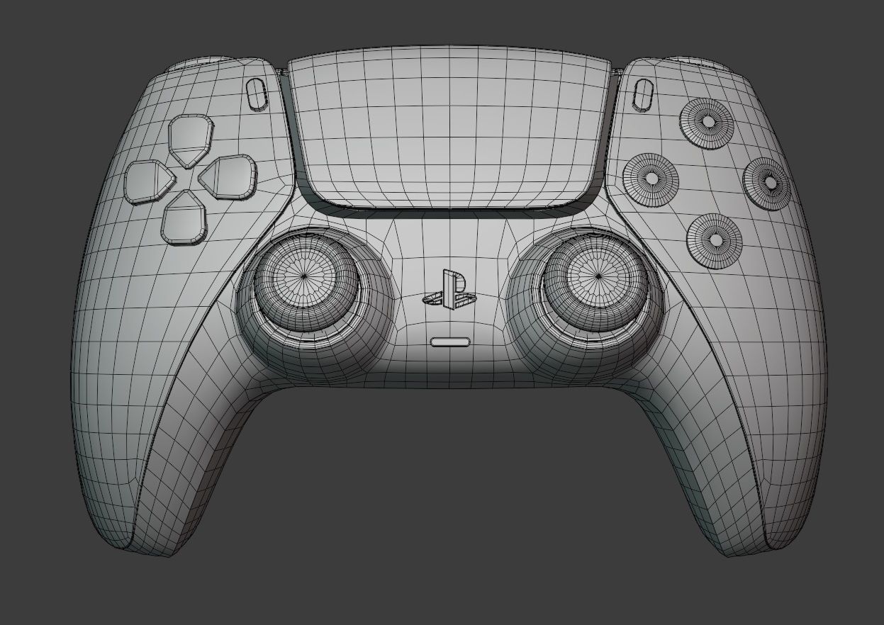 Sony PlayStation 5 3D model_15