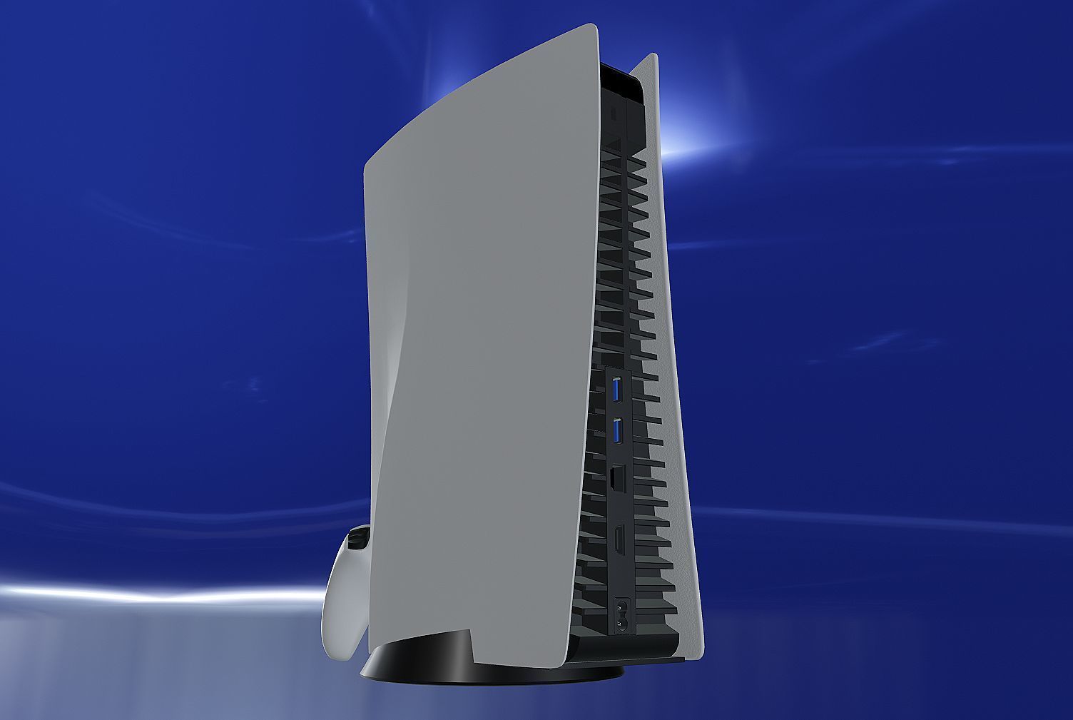 Sony PlayStation 5 3D model_4