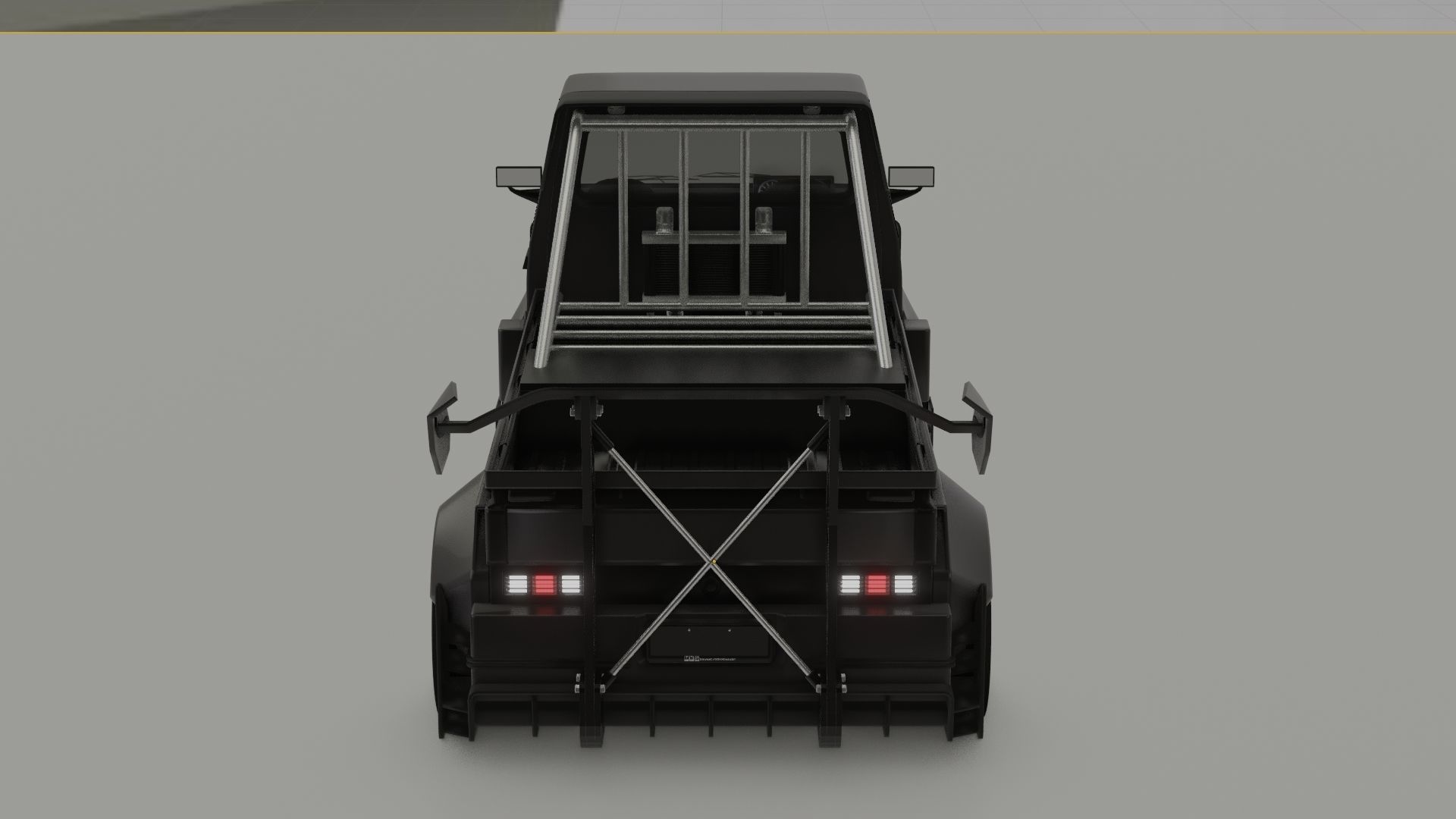 Suzuki Carry V10 Widebody Kit 3D model_5