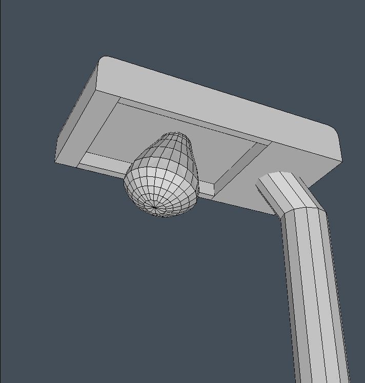 Streetlight 3D model_4