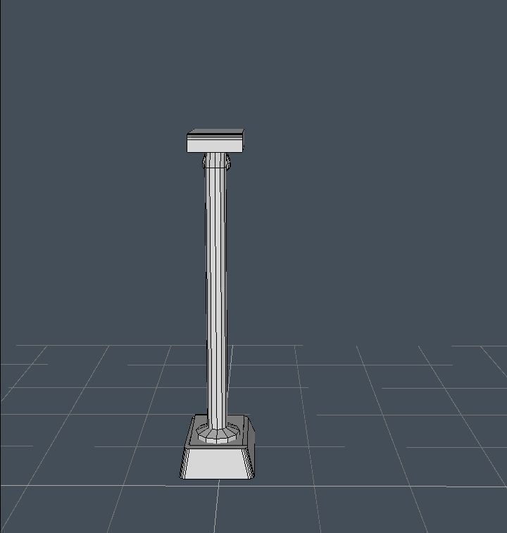 Streetlight 3D model_2