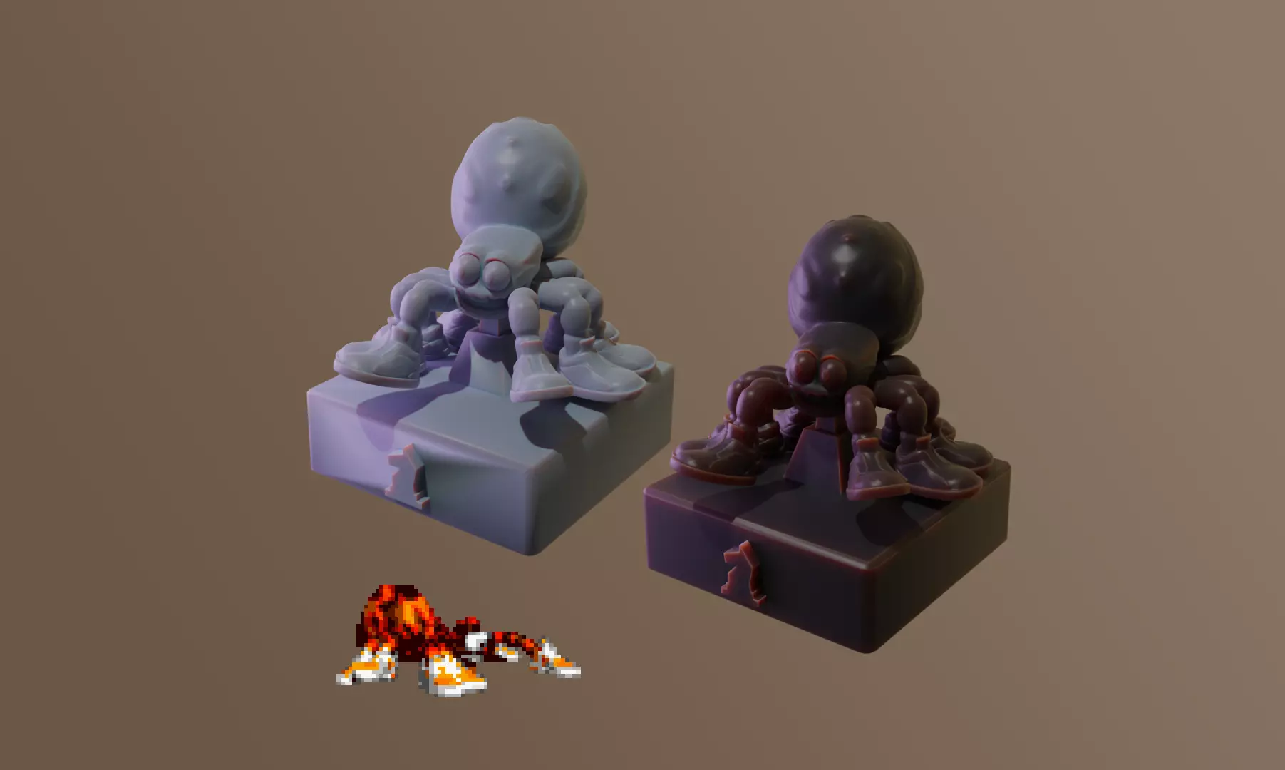 Chess Pack Squitter from DKC series 3D print model