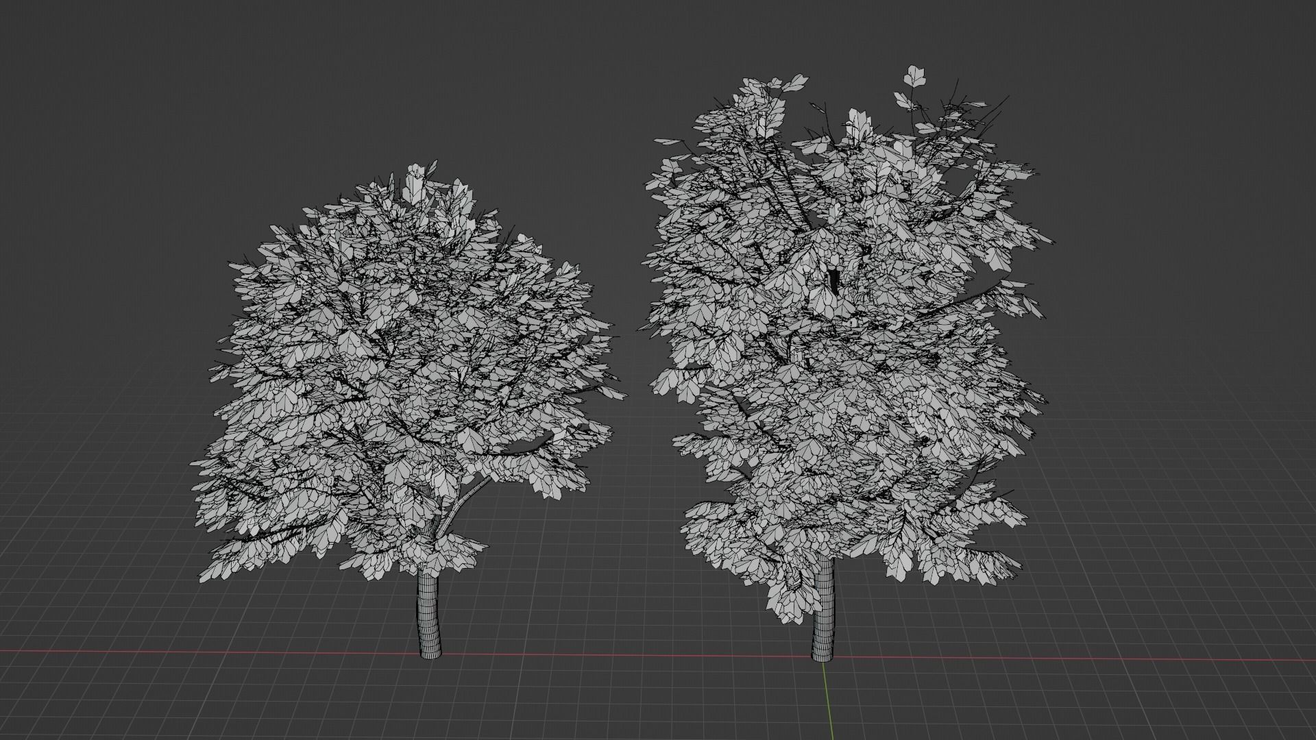 Neem Tree 3d Model 3D model_5