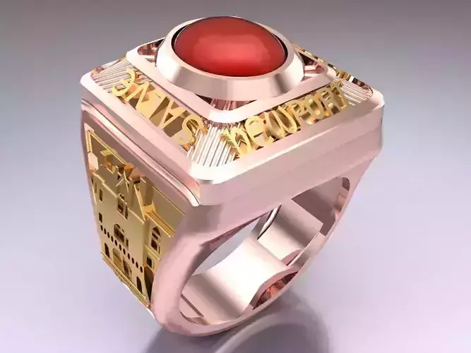 Oval Ring - Villa Rings - N6910