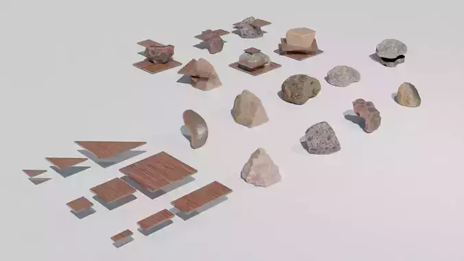 Natural Rock Coffee Table Sculpture Design or Outdoor Chair