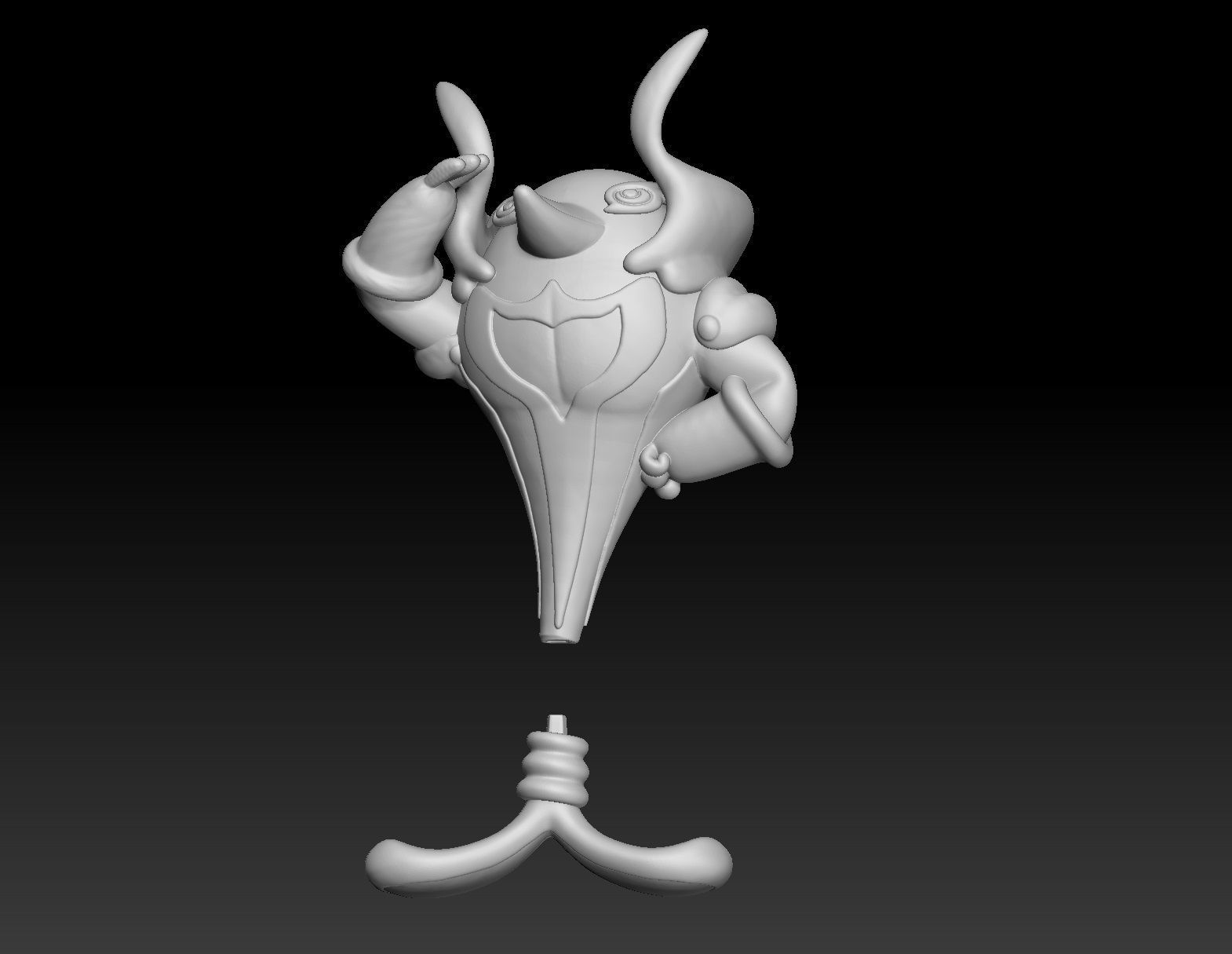 Pokemon Palafin Hero 3D print model_2