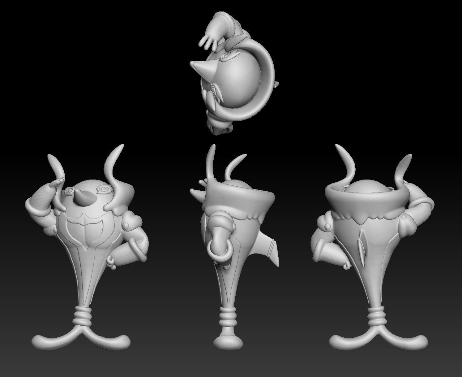 Pokemon Palafin Hero 3D print model_1