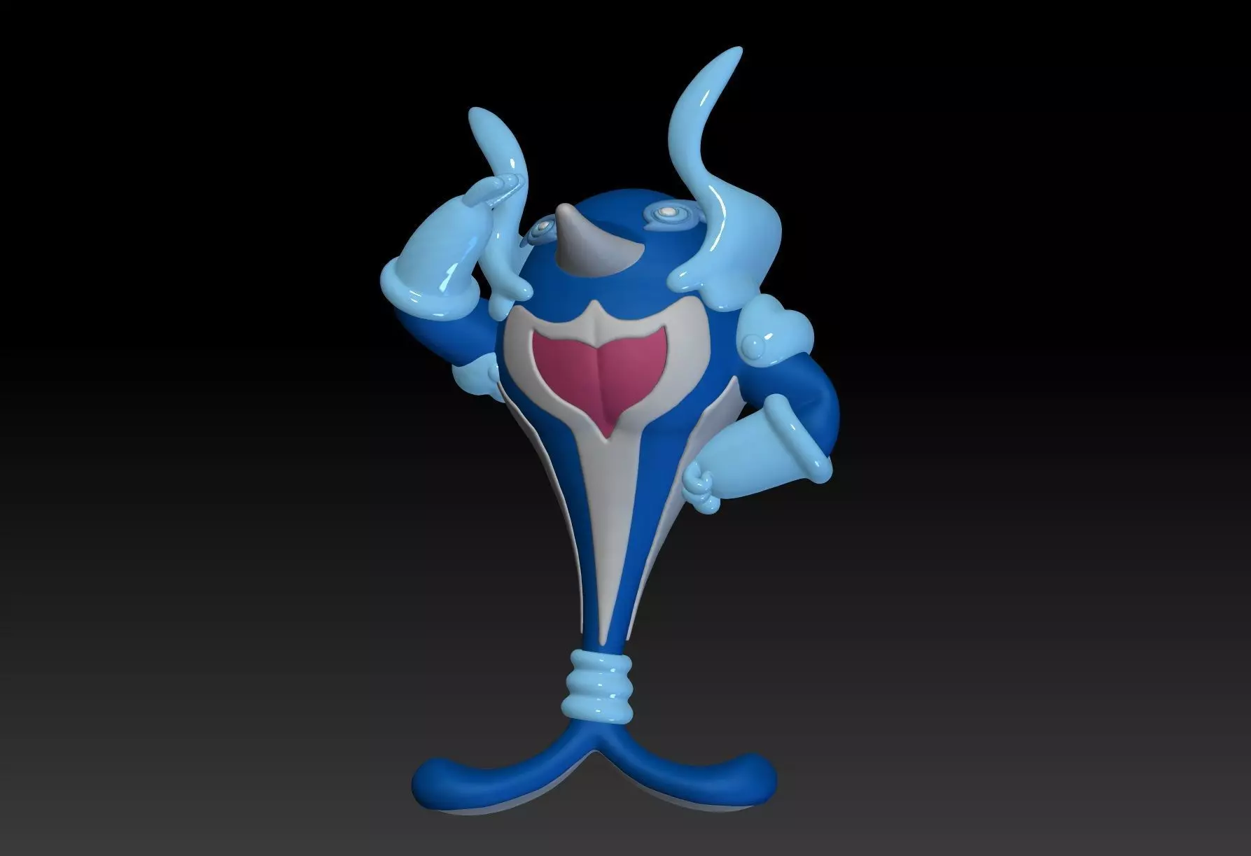 Pokemon Palafin Hero 3D print model_0