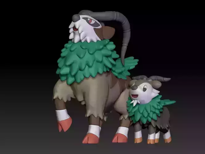 Pokemon Skiddo Gogoat