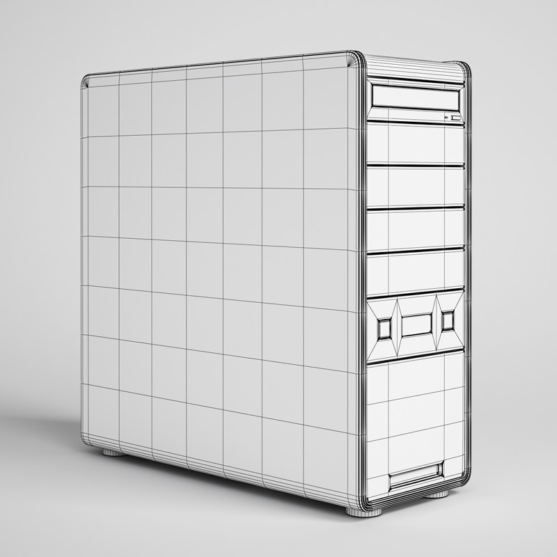 Desktop Computer 21 3D model_1