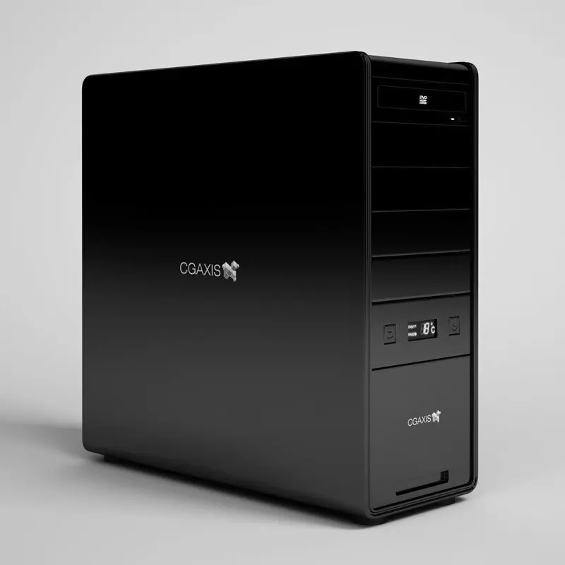 Desktop Computer 21 3D model_0