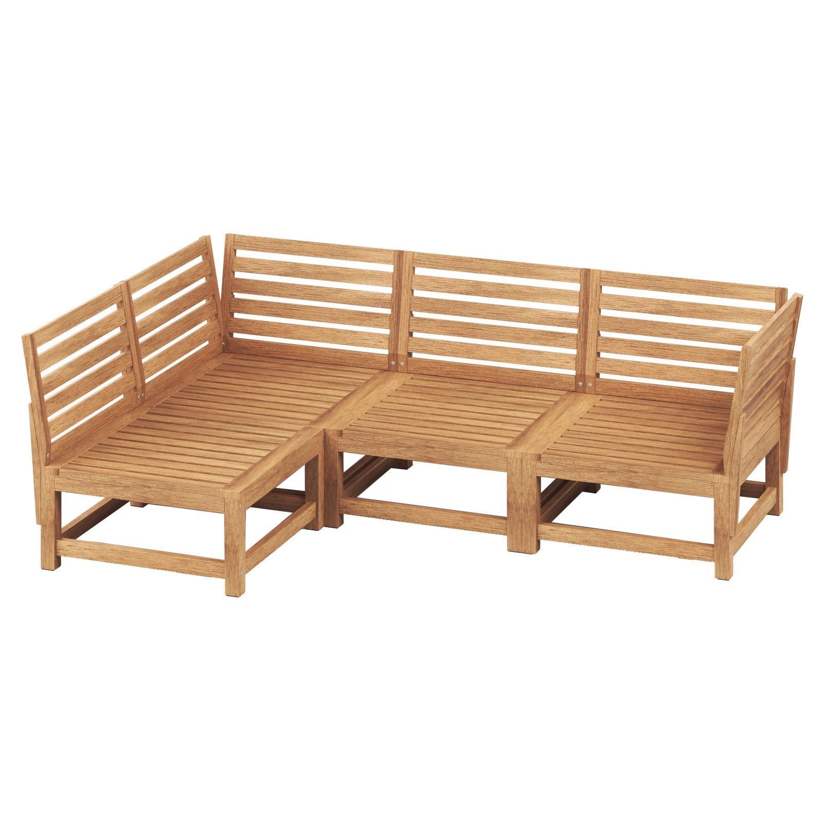 NAMMARO Modular corner sofa 3 seater IKEA 3D model_4