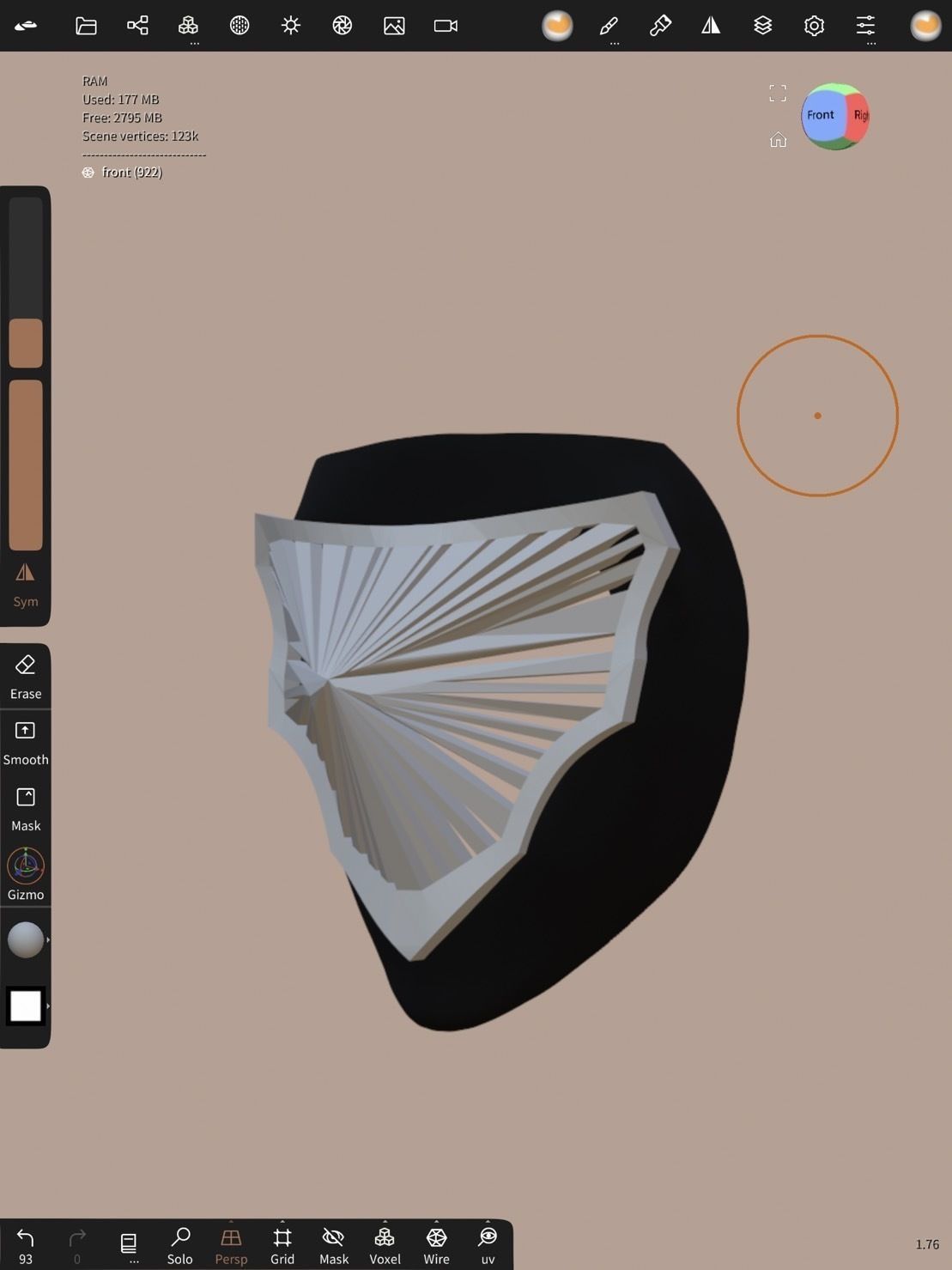 Shocker Low-Class Members Mask 3D print model_1