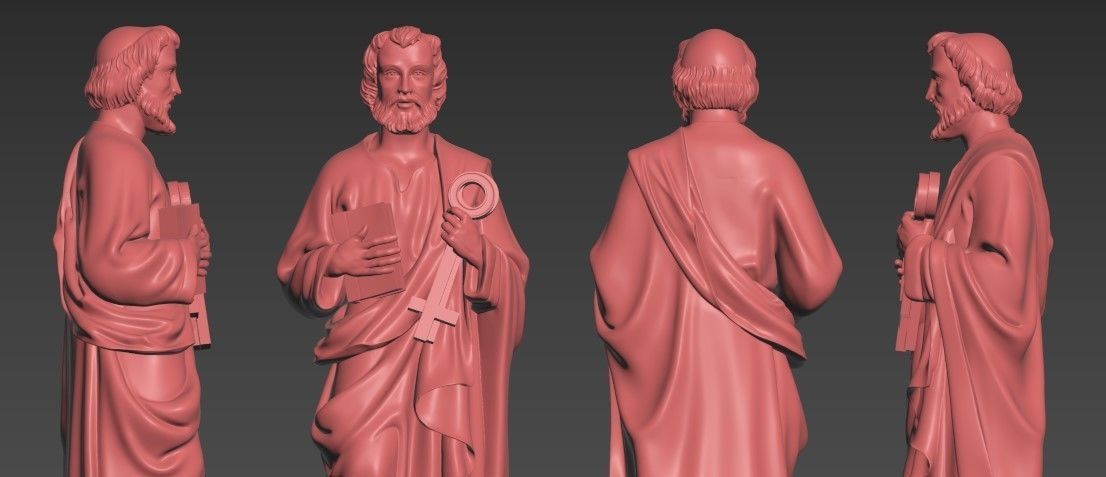 St Peter 3d model 3D print model_9