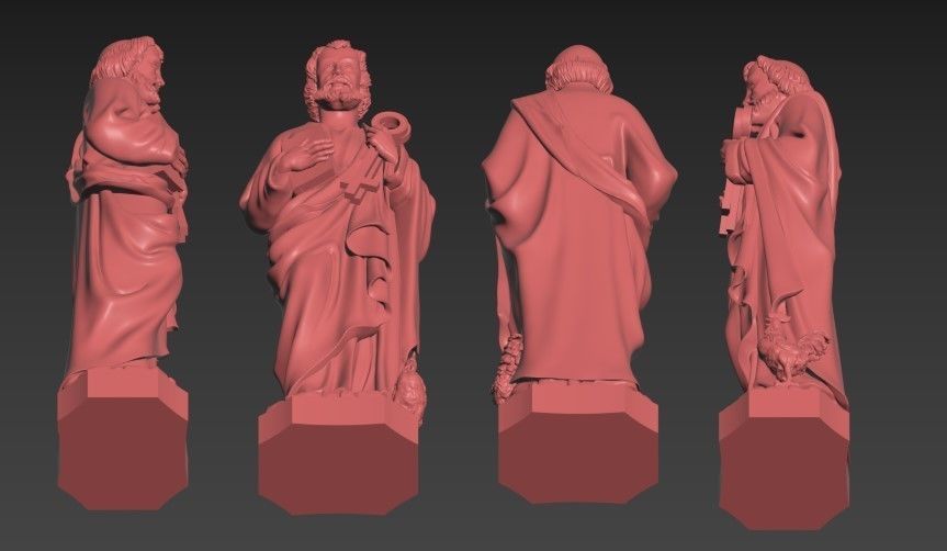 St Peter 3d model 3D print model_3