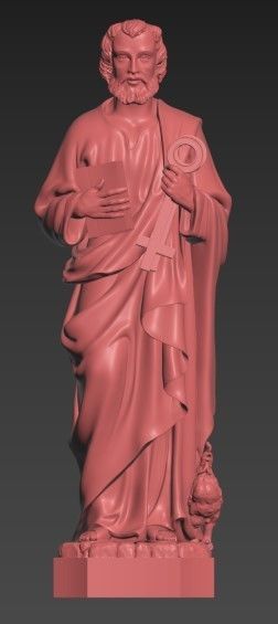 St Peter 3d model 3D print model_4