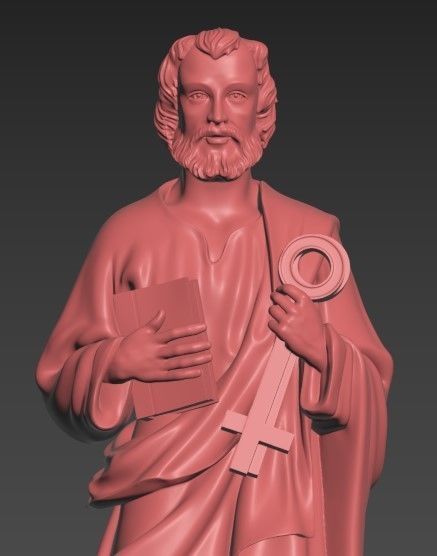 St Peter 3d model 3D print model_8