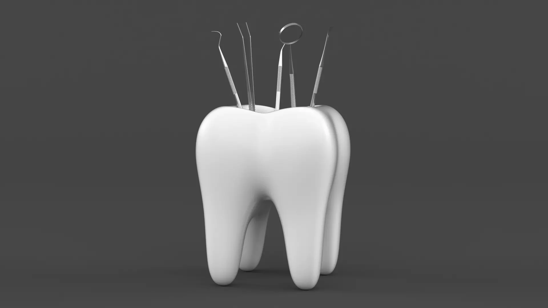 Dental Instruments 3D model_0