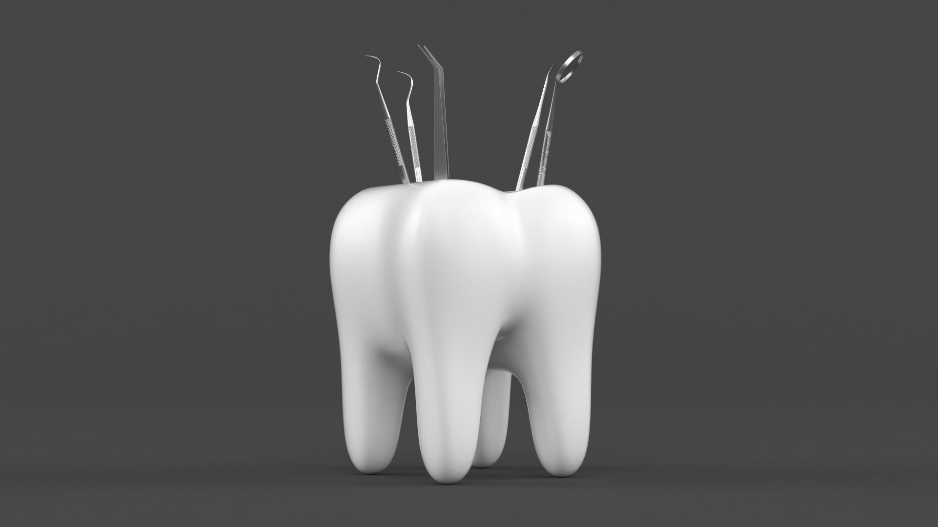 Dental Instruments 3D model_2