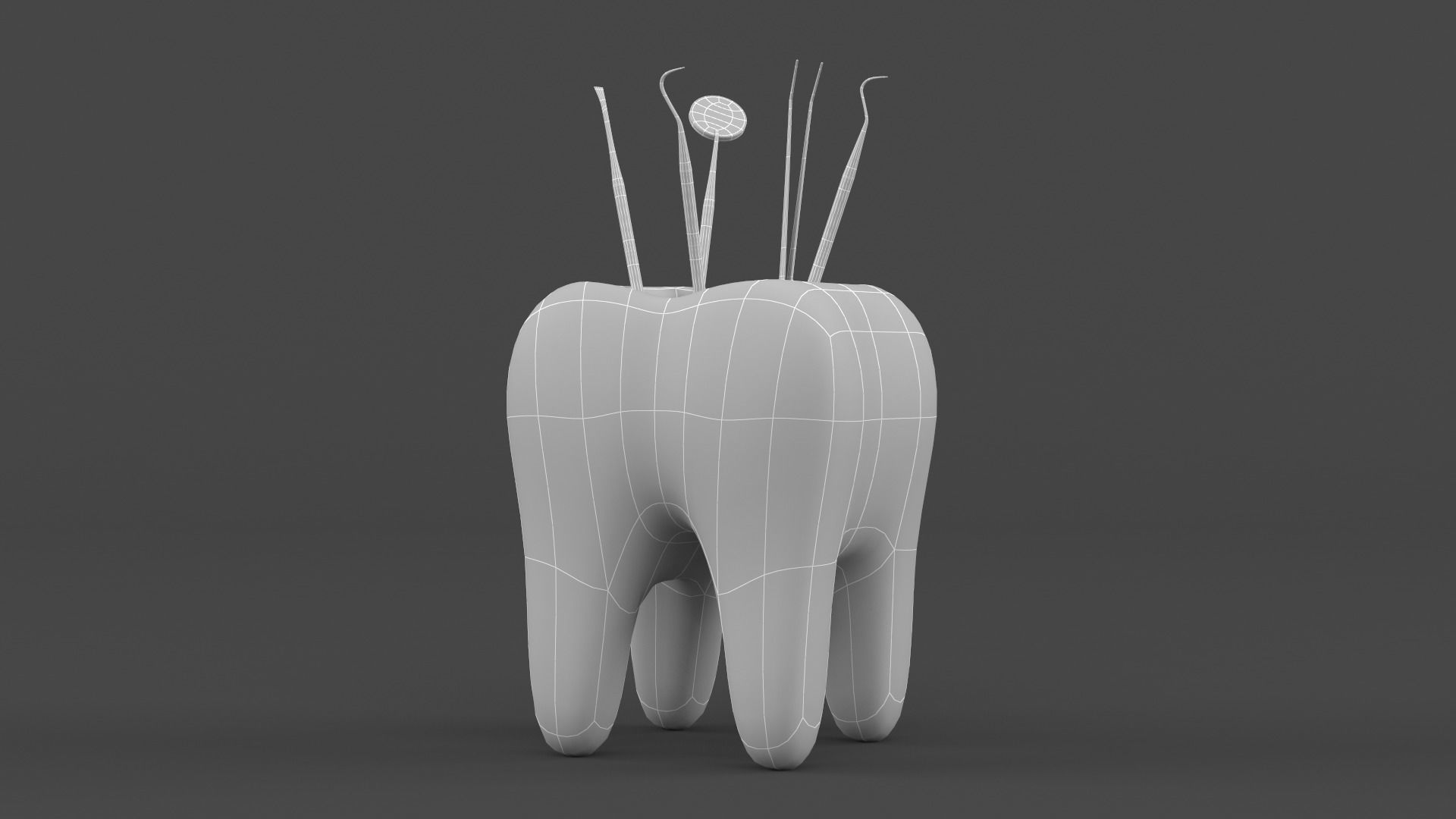 Dental Instruments 3D model_9
