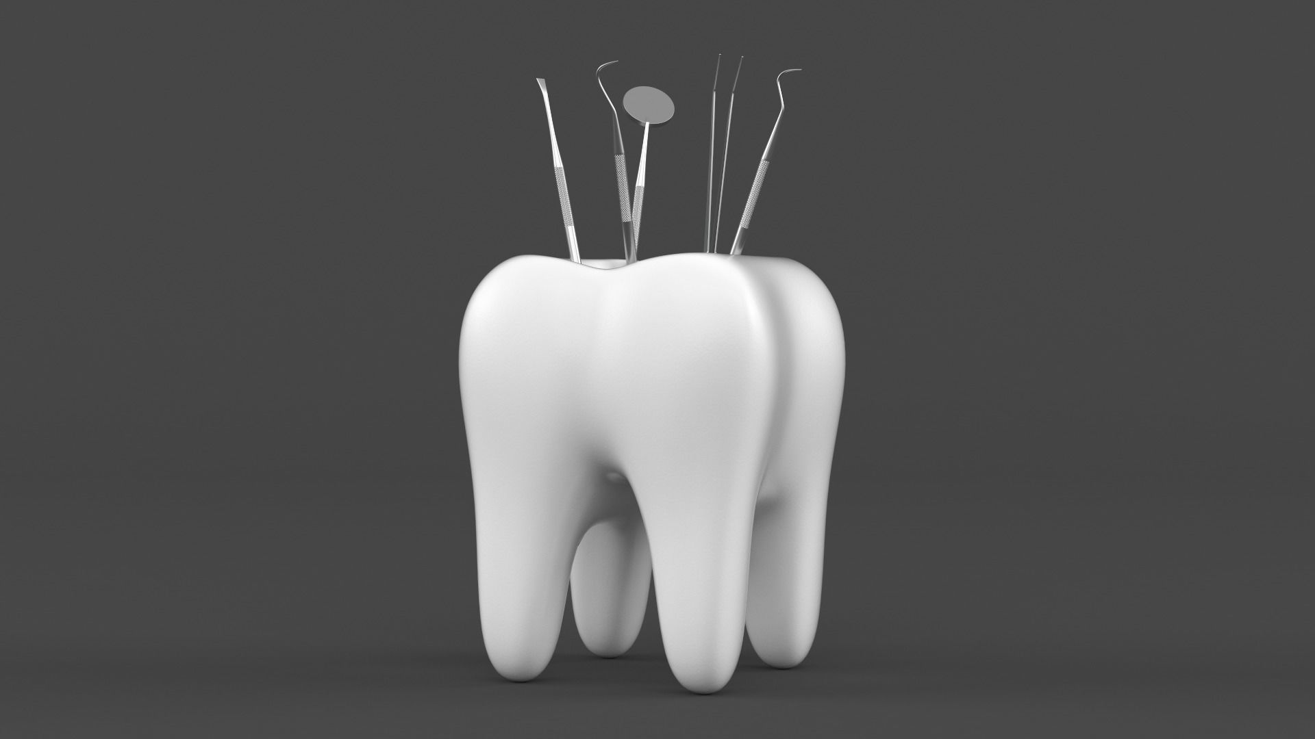 Dental Instruments 3D model_4