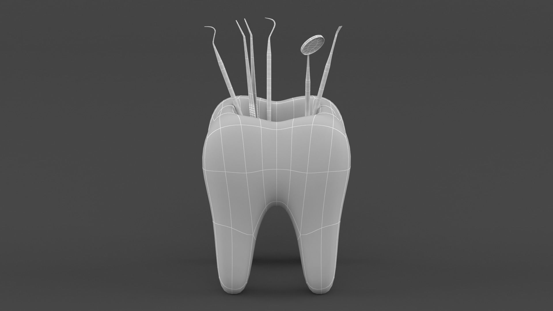 Dental Instruments 3D model_6