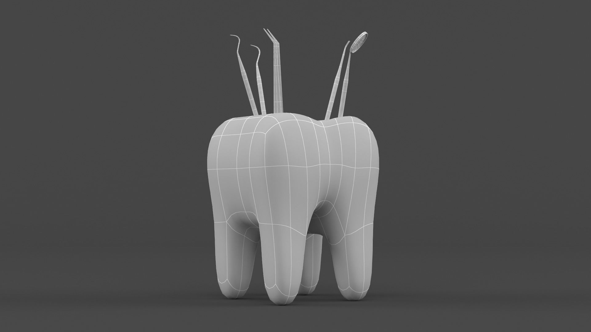 Dental Instruments 3D model_7