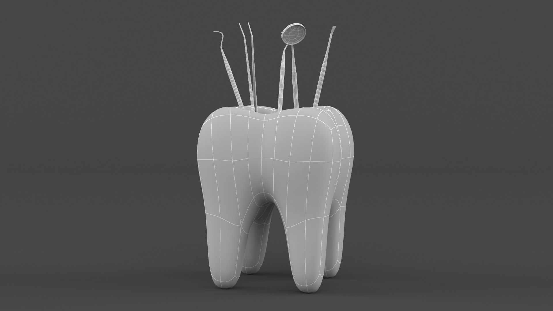 Dental Instruments 3D model_5