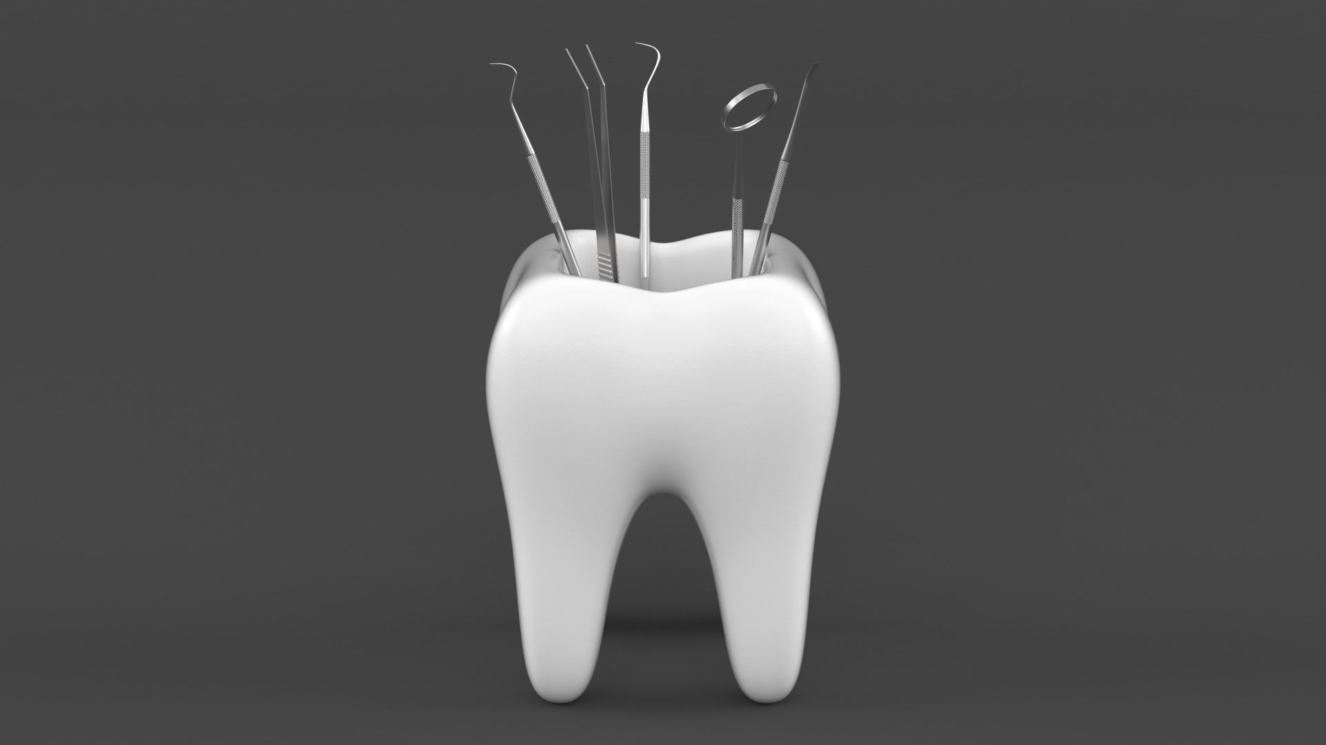 Dental Instruments 3D model_1