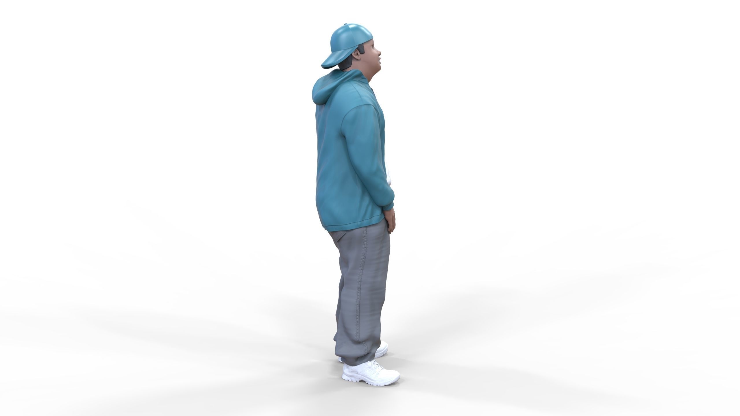 N2 Homies or hip hop Group 3D print model_27