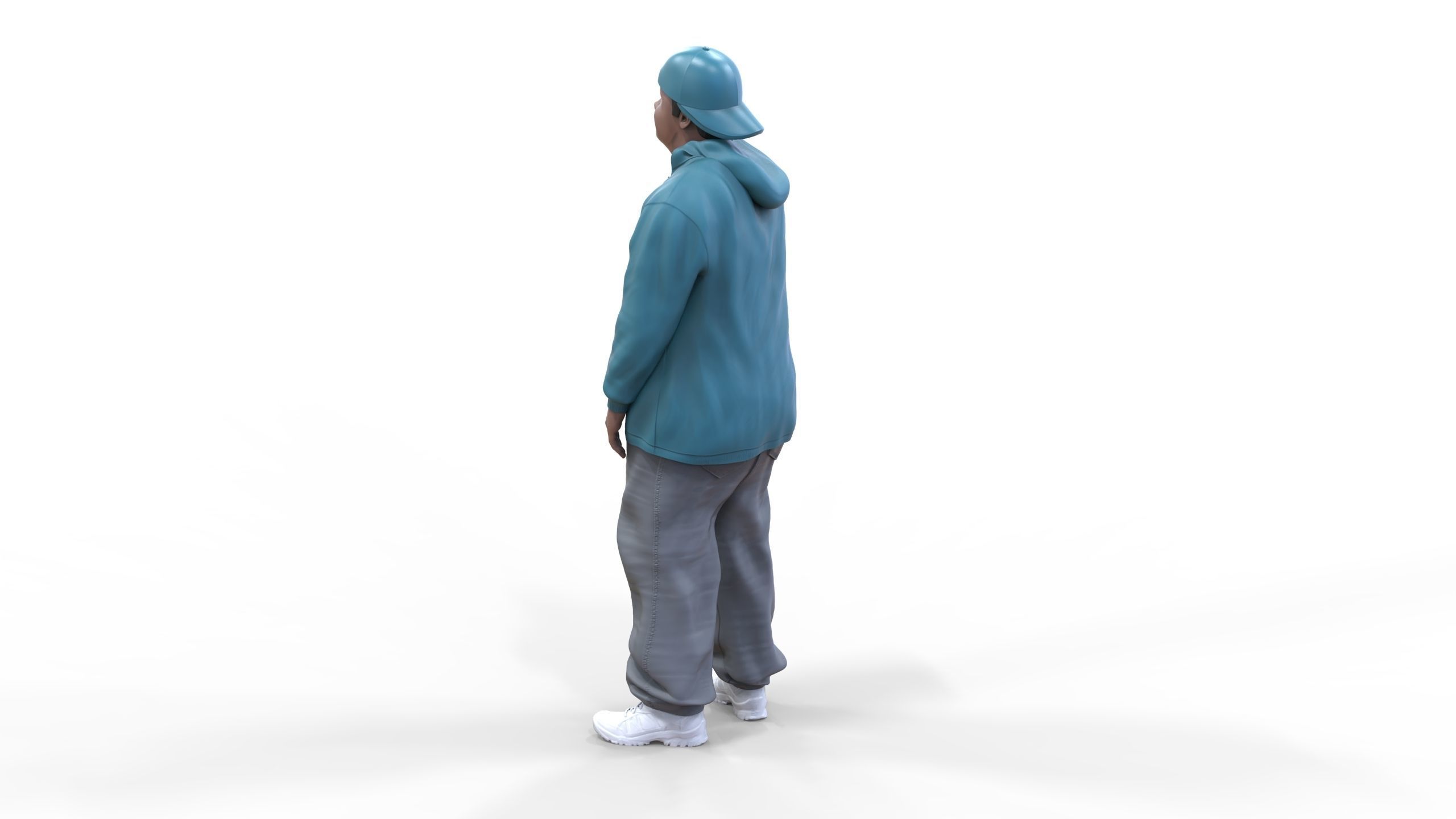 N2 Homies or hip hop Group 3D print model_17