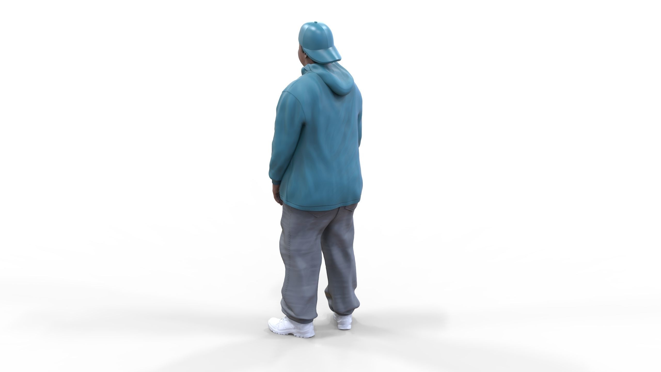 N2 Homies or hip hop Group 3D print model_19