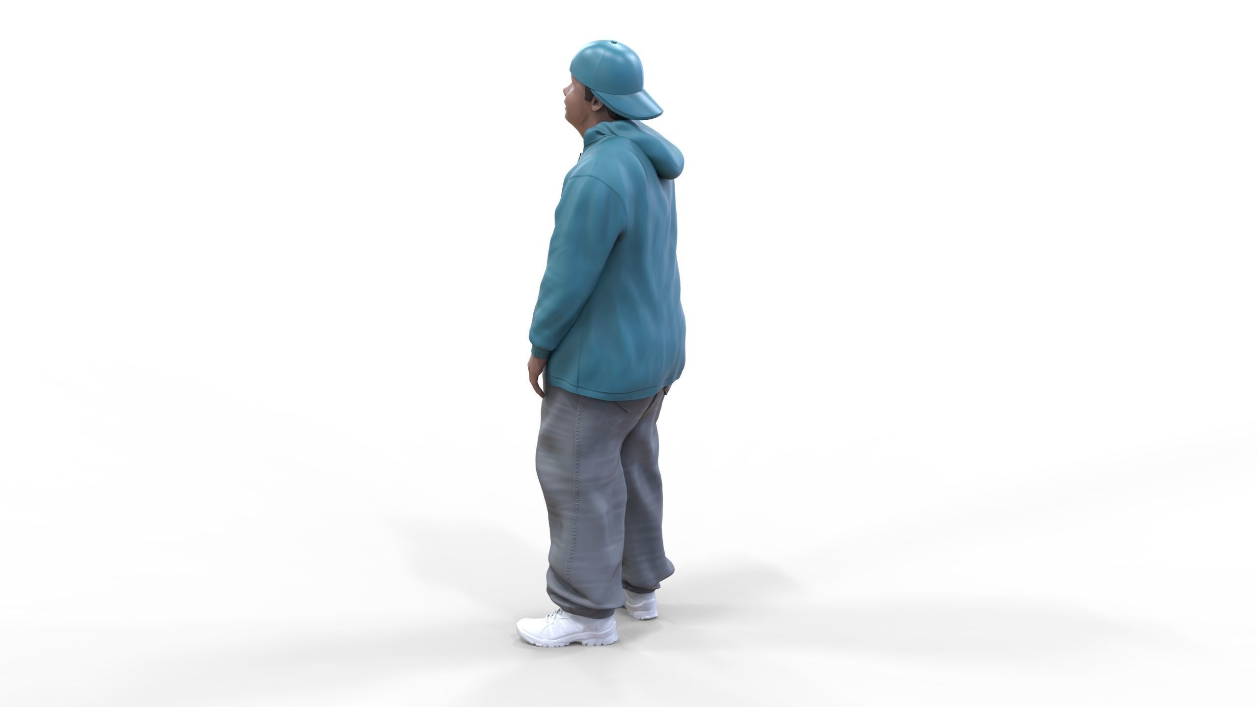 N2 Homies or hip hop Group 3D print model_16