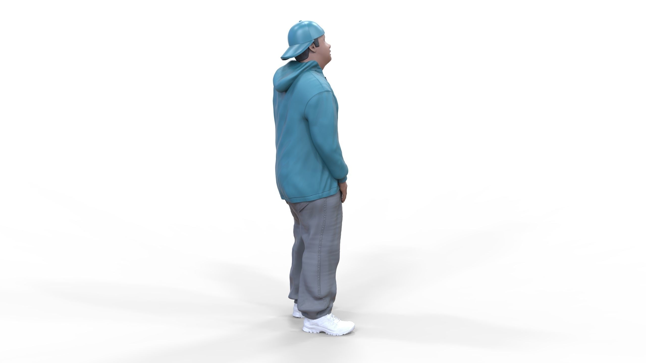 N2 Homies or hip hop Group 3D print model_26