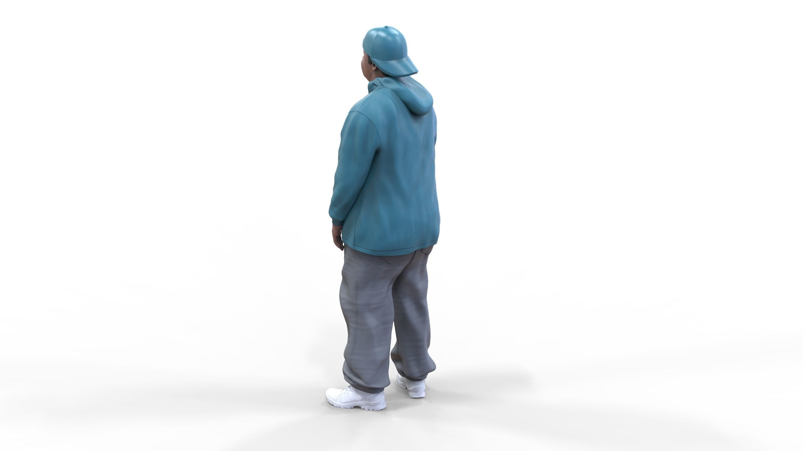 N2 Homies or hip hop Group 3D print model_18