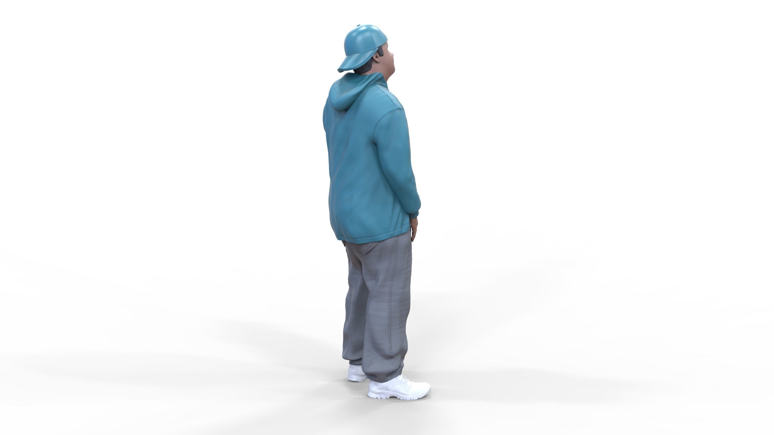 N2 Homies or hip hop Group 3D print model_25