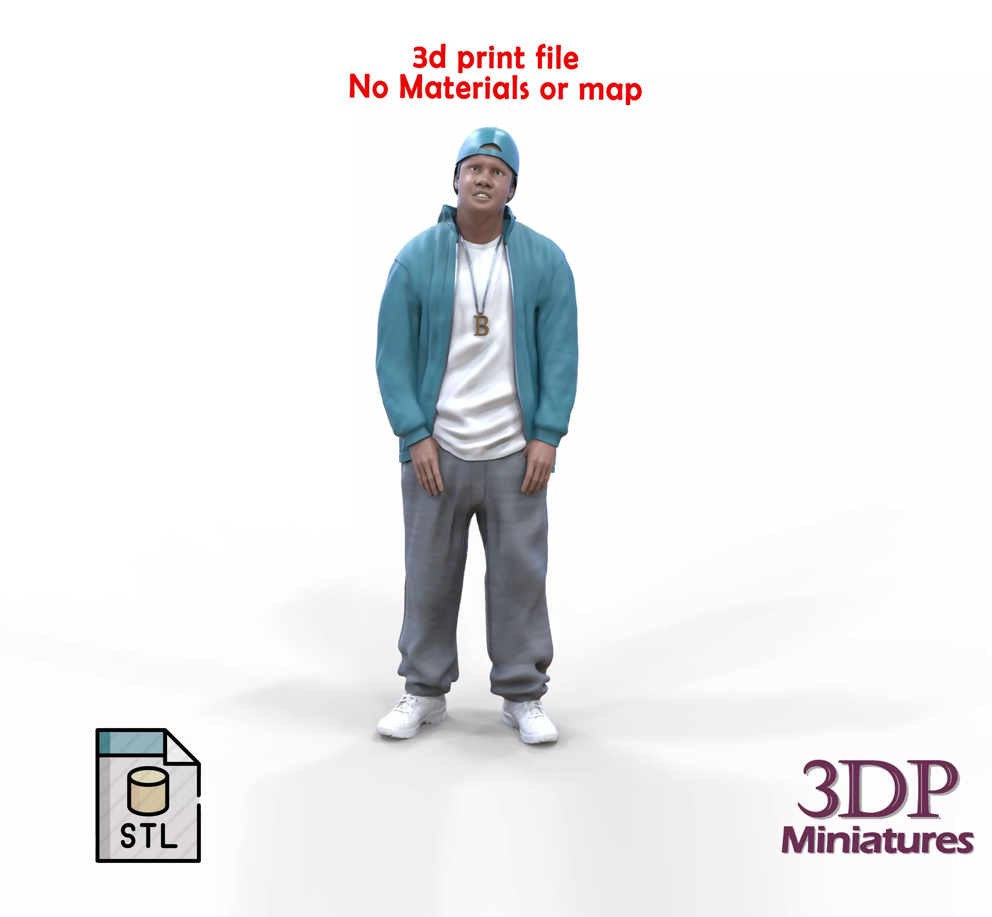 N2 Homies or hip hop Group 3D print model_0