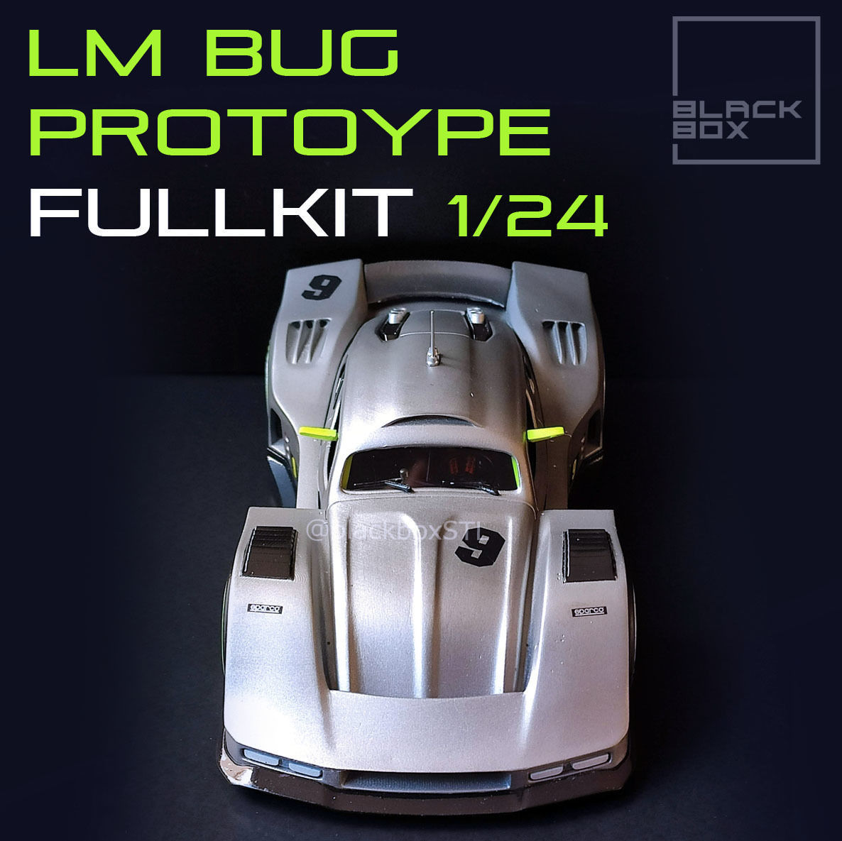 LM BUG PROTOTYPE FULL MODELKIT 1-24 3D print model_7