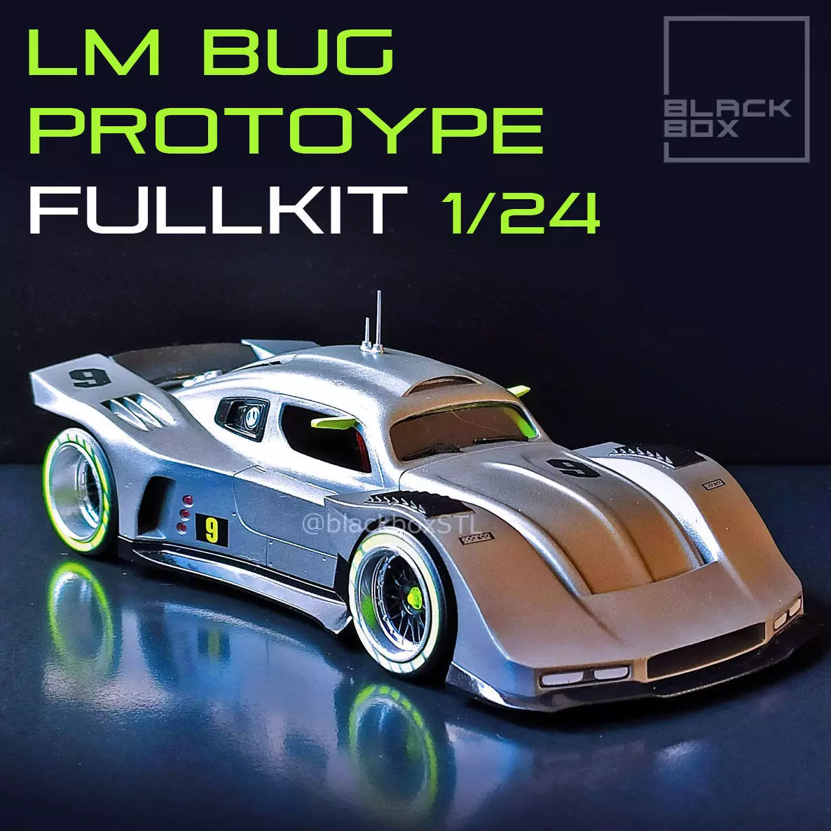 LM BUG PROTOTYPE FULL MODELKIT 1-24 3D print model_0