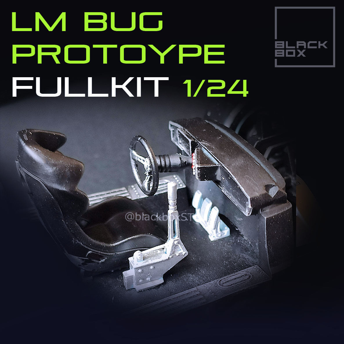 LM BUG PROTOTYPE FULL MODELKIT 1-24 3D print model_4