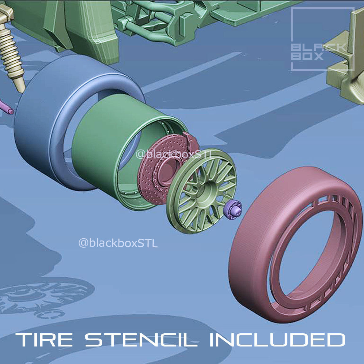 LM BUG PROTOTYPE FULL MODELKIT 1-24 3D print model_6