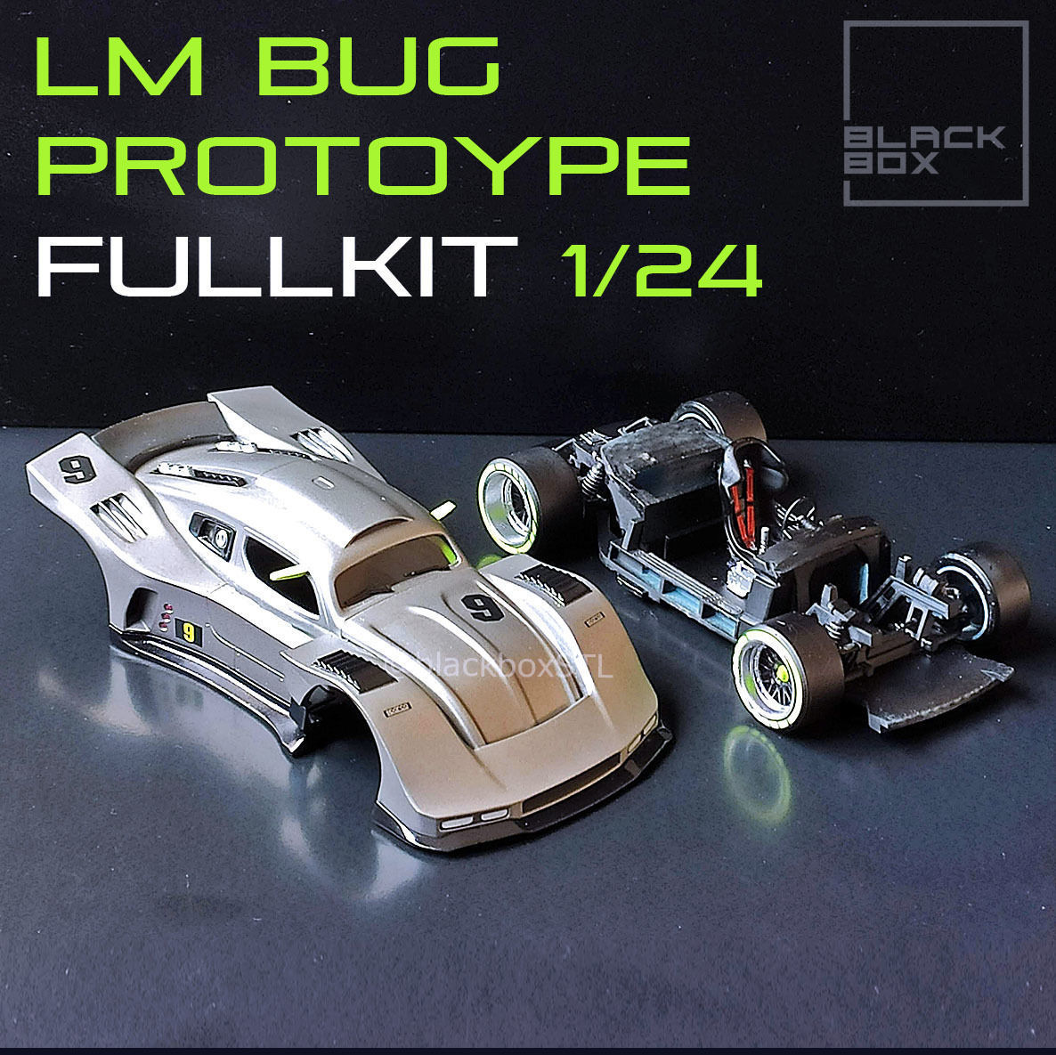 LM BUG PROTOTYPE FULL MODELKIT 1-24 3D print model_3