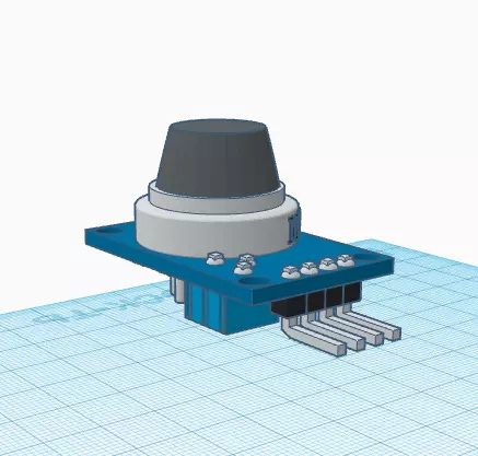 gas analyzer MQ-2 3D print model_0