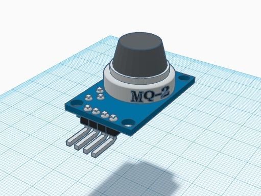 gas analyzer MQ-2 3D print model_3