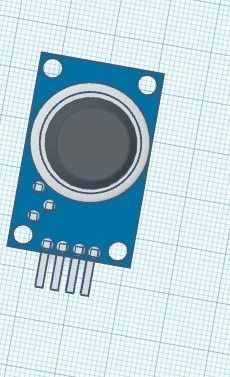 gas analyzer MQ-2 3D print model_2