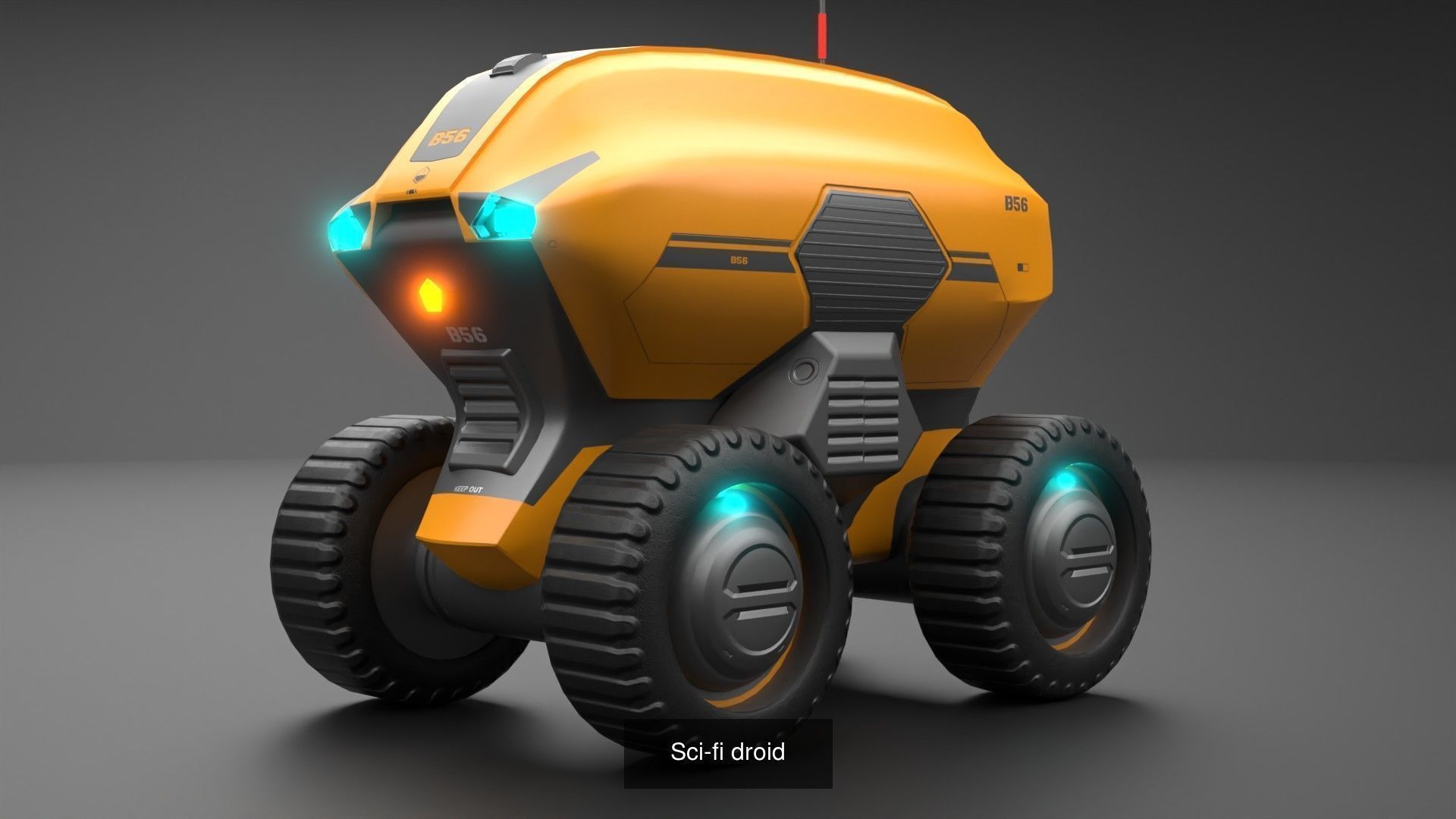 Sci-Fi Droid Robot Vehicle Collection  _2