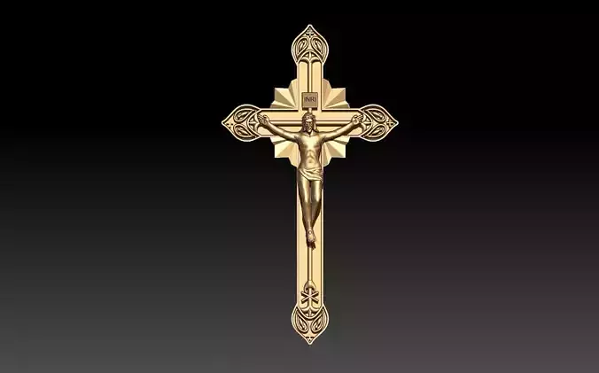 JESUS CROSS PENDANT